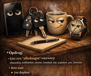 Februarie Tema - Gee lewe aan iets wat JOU ken