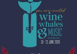 19 - 21 June 2026: Wine, Whales and Music