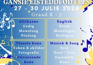 Gansie Eisteddfod Festival 2026 A Celebration of Young Talent