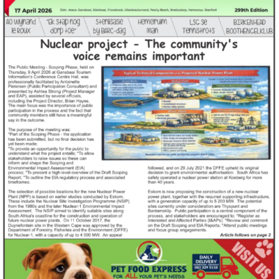 Gans-Berg News | 17 April 2026 Edition Out Now!