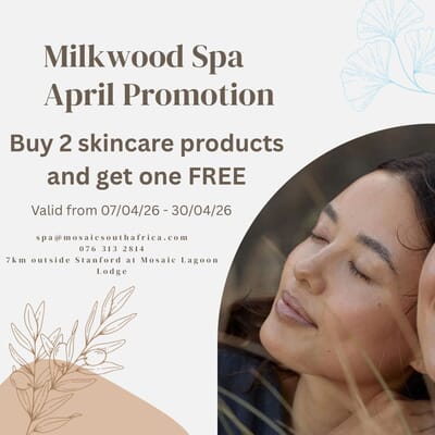 April Special at Mosaic Milkwood Spa