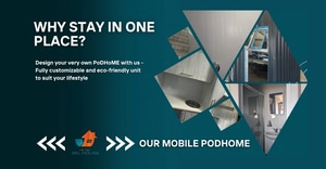 Stay on the Move with Our Mobile PoDHoME!