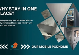 Stay on the Move with Our Mobile PoDHoME!