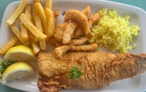 Seafood Restaurant with Harbour Views