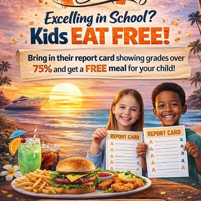 Kids with 75%+ Report Cards Get a FREE Meal