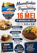 Maandfunksie en Prysuitdeling - 16 Mei 2026!