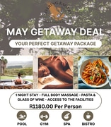 MAY GETAWAY DEAL - Your Perfect Escape!