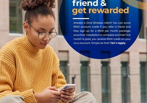 Refer and Earn R500
