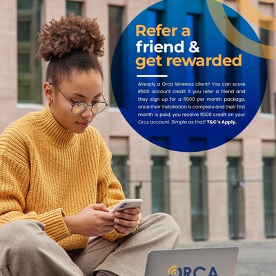 Refer and Earn R500