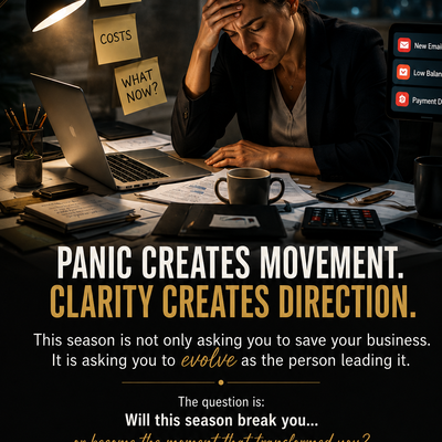 When Fear Starts Leading Your Business