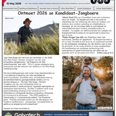 Gans-Berg News - 15 May 2026