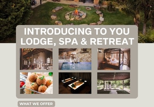 New and Improved Lodge, Spa, Bistro and Wedding Venue