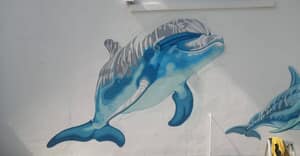 New Mural Coming to Gansbaai Hospital by BJ Odendaal