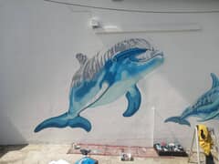 New Mural Coming to Gansbaai Hospital by BJ Odendaal