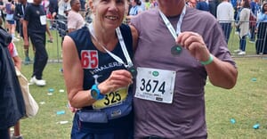 Julia Barlow and Riaan Mostert Complete Rhodes Half Marathon