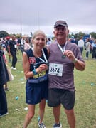 Julia Barlow and Riaan Mostert Complete Rhodes Half Marathon