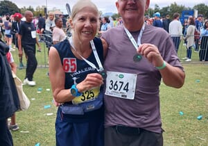 Julia Barlow and Riaan Mostert Complete Rhodes Half Marathon