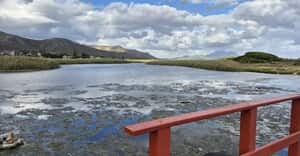 Kleinmond Lagoon at Sunset