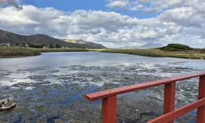 Kleinmond Lagoon at Sunset