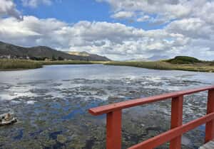 Kleinmond Lagoon at Sunset