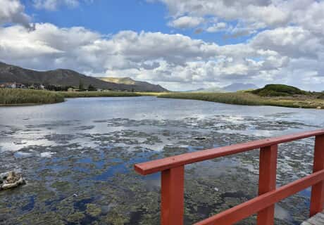 Kleinmond Lagoon at Sunset