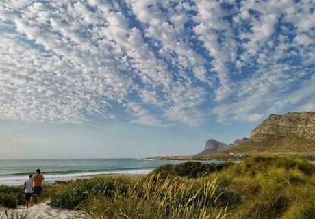 Beautiful Cloud Sky Over Pringle Bay