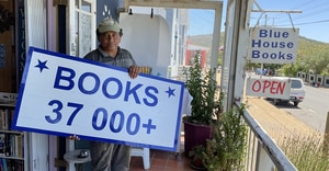 Blue House Books in Napier 37,000 Books Collection