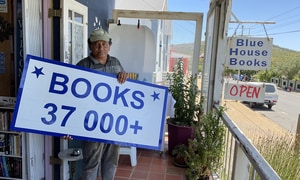 Blue House Books in Napier 37,000 Books Collection