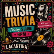 Music Trivia Night with Alan!
