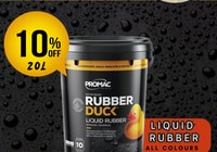 10% OFF Rubberduck Liquid Rubber All Colours