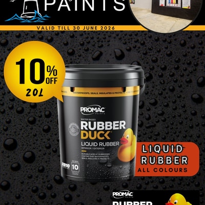 10% OFF Rubberduck Liquid Rubber All Colours
