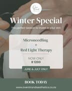Microneedling and Red Light Therapy Winter Special