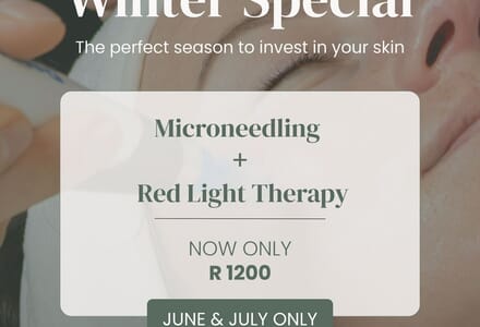 Microneedling and Red Light Therapy Winter Special