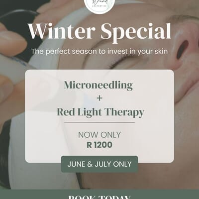 Microneedling and Red Light Therapy Winter Special
