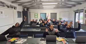 Jobs Fund Grant Brings New Laptops to Green Futures Class