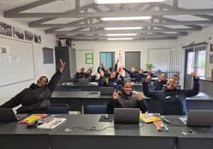 Jobs Fund Grant Brings New Laptops to Green Futures Class