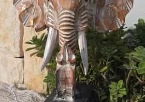 Candles, Incense and Bali Elephant Decor
