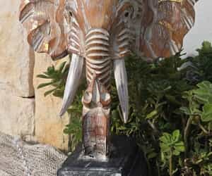 Candles, Incense and Bali Elephant Decor