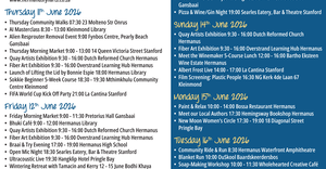 Overstrand Tourism Diary: 10 - 16 June 2026