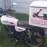Scooters Delivery Motorbike