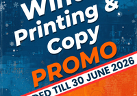 Winter Printing and Copy Promotion