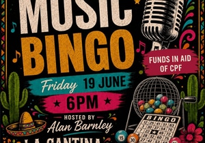 19 June 2026: Music Bingo with Allen Barnley