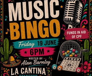 19 June 2026: Music Bingo with Allen Barnley