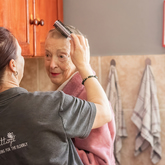 Hair Brushing - Mattanja - Assisted Living for the Elderly - Xplorio™ Gansbaai