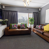 TV in Living Room - Mattanja - Assisted Living for the Elderly - Xplorio™ Gansbaai