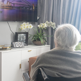Watching TV - Mattanja - Assisted Living for the Elderly - Xplorio™ Gansbaai