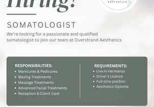 We're Hiring! Qualified Somatologist Wanted