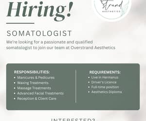 We're Hiring! Qualified Somatologist Wanted