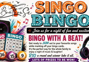 SINGO BINGO IS BACK AT THE BOATHOUSE!
