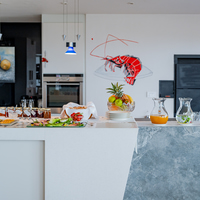 Kitchen - Crayfish Lodge Sea & Country Guest House - Xplorio™ Gansbaai
